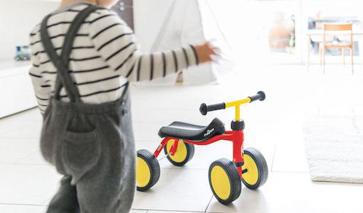 Rutscher und Laufwagen